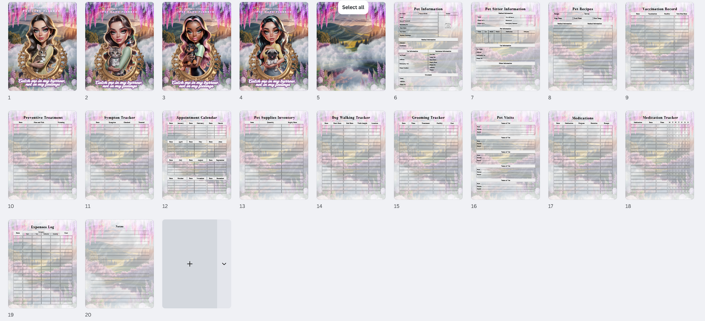 Pet Care Planner (PLR)