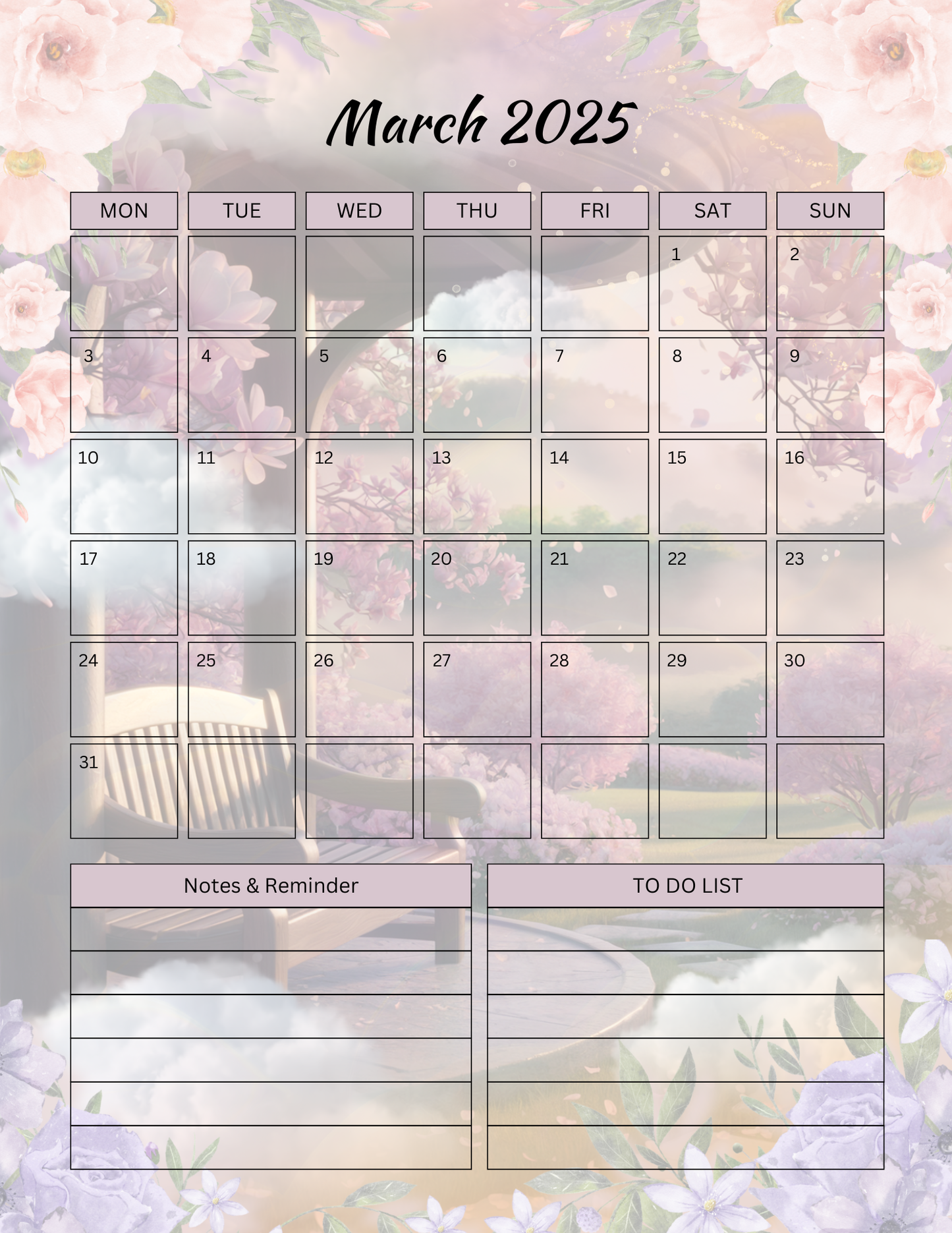 SAHM Ultimate Planner (PLR)