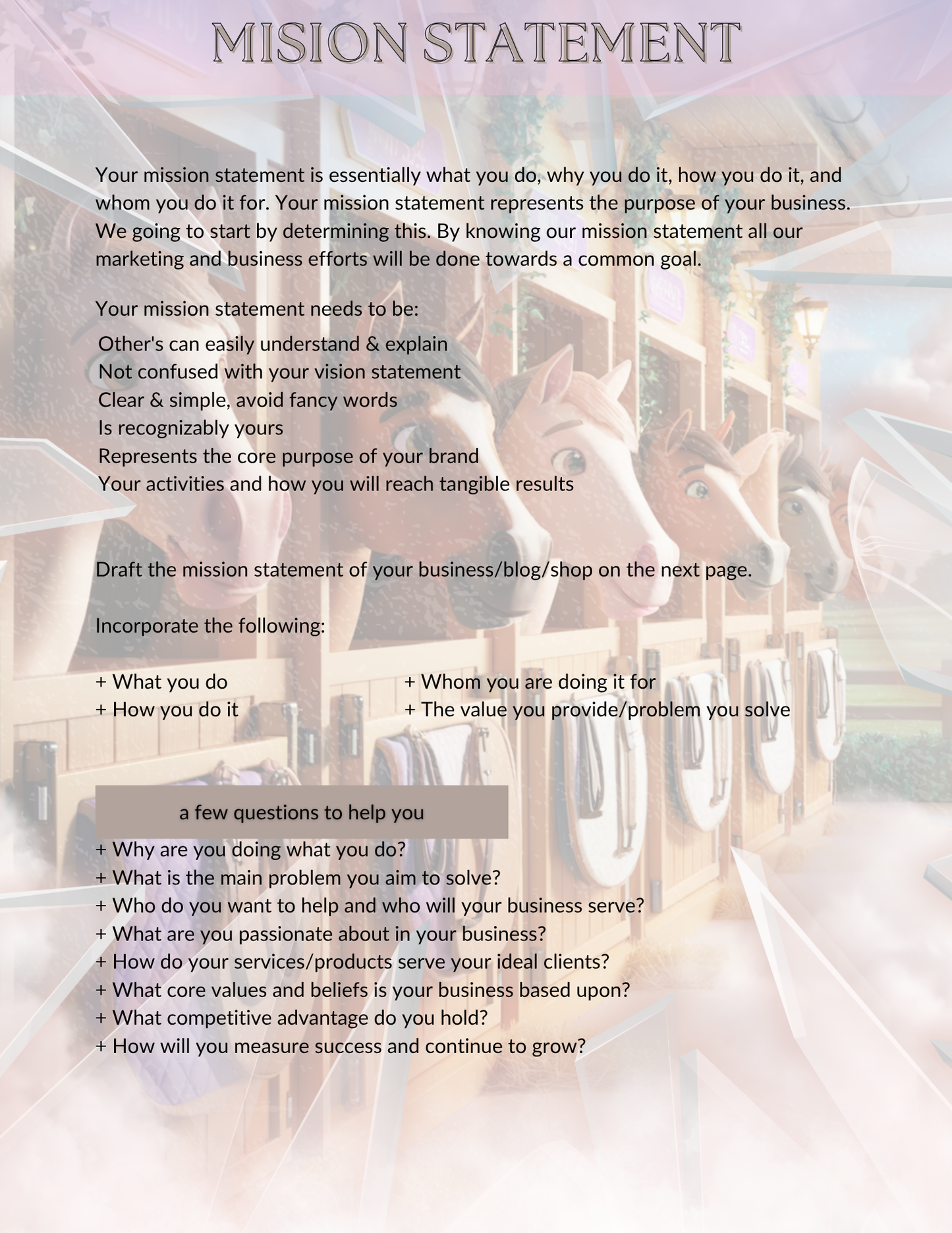 Branding Planner (PLR)