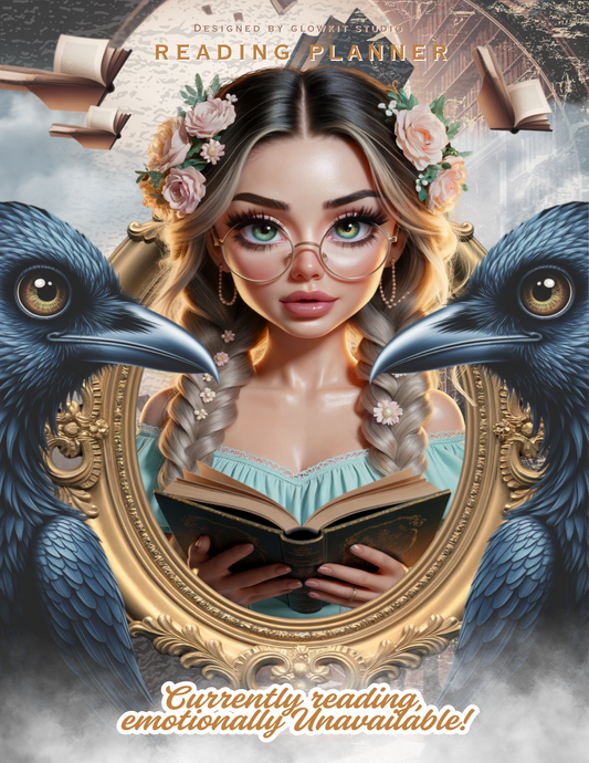 Reading Planner – Dark Academia (PLR)