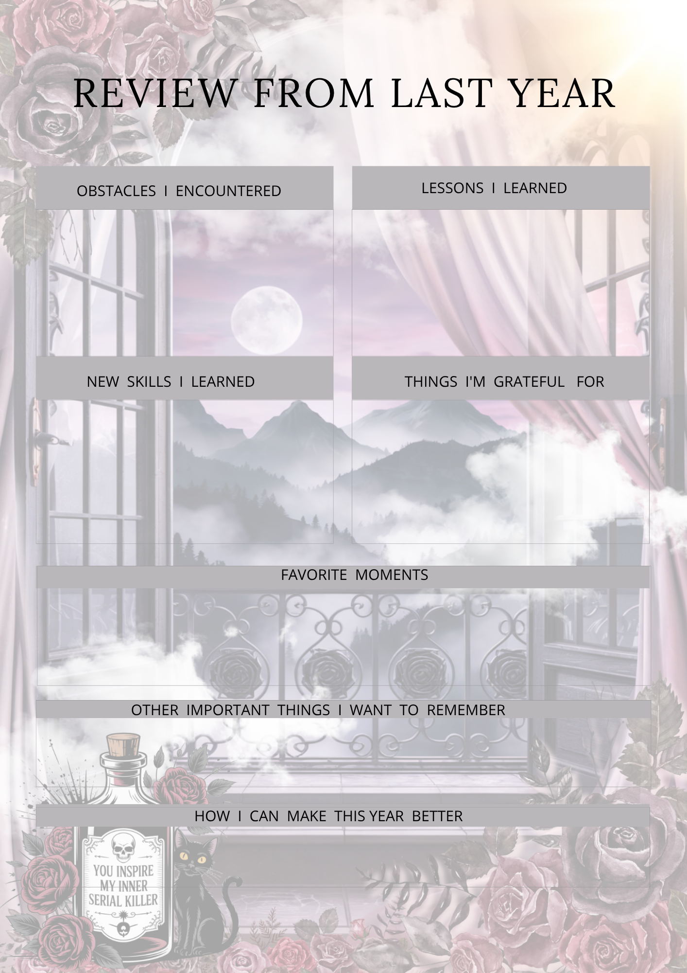 Personal Growth Planner (PLR)