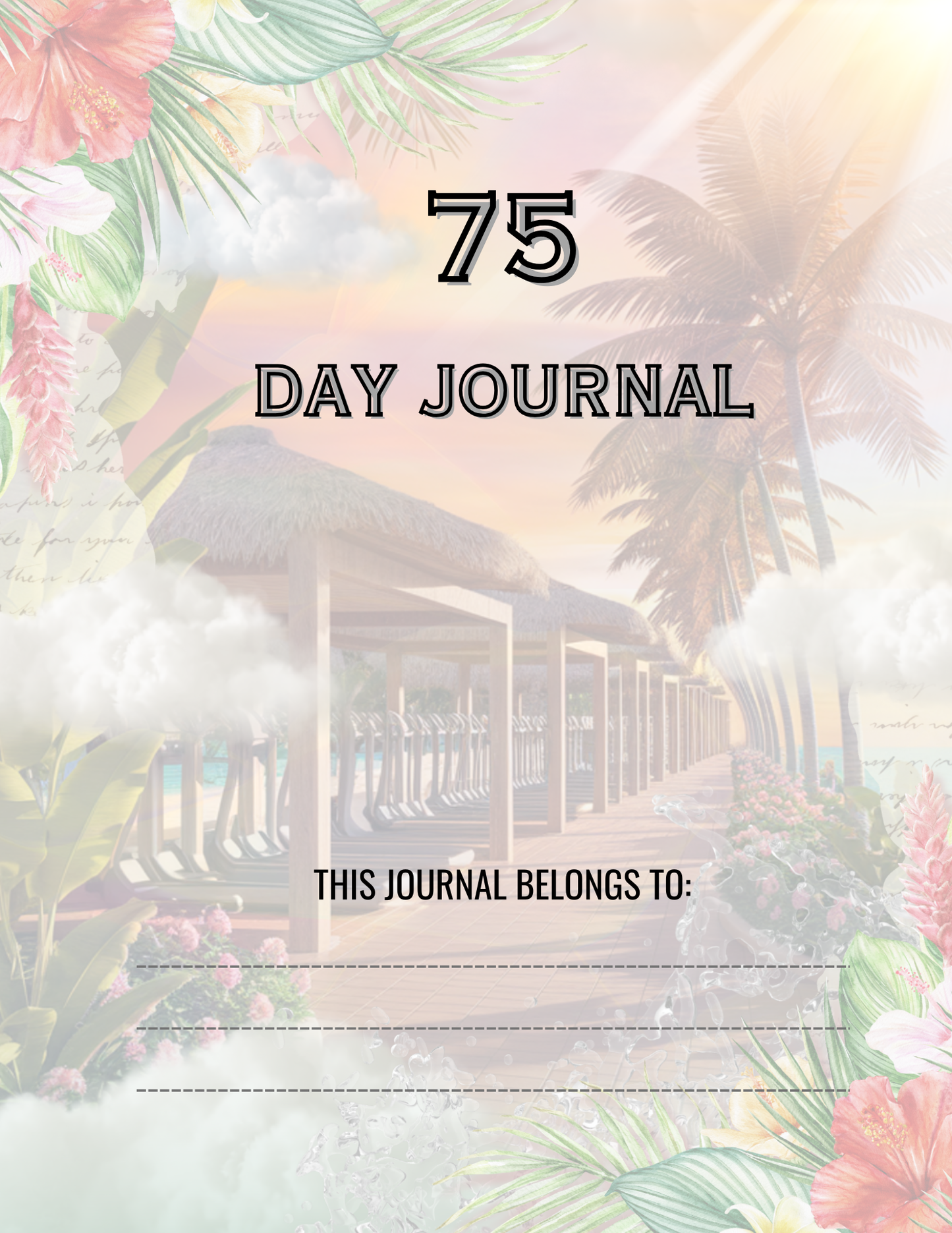 75 Day Challenge Journal (PLR)