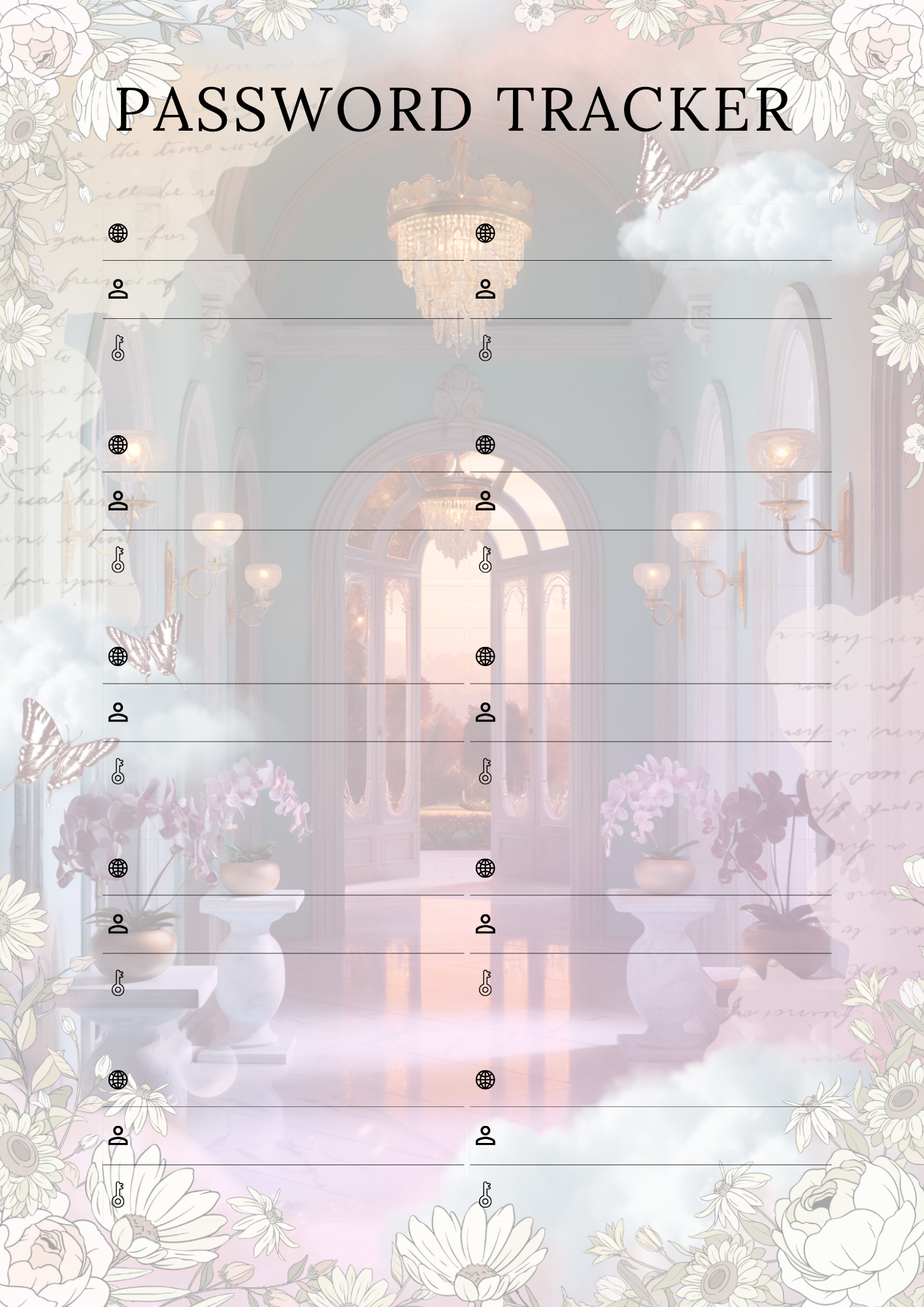 Household Management Planner (PLR)