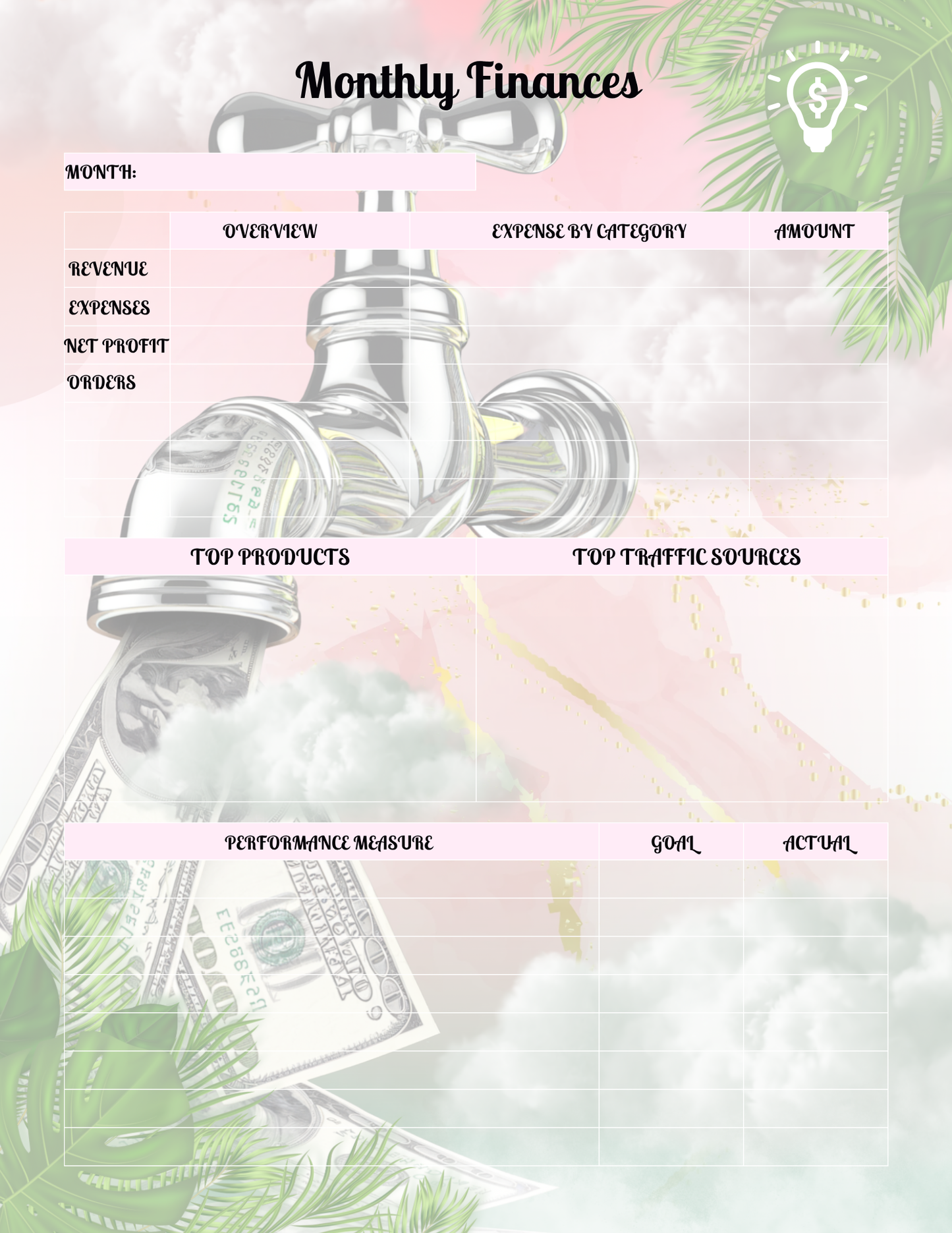 Girl Boss Planner (PLR) V2