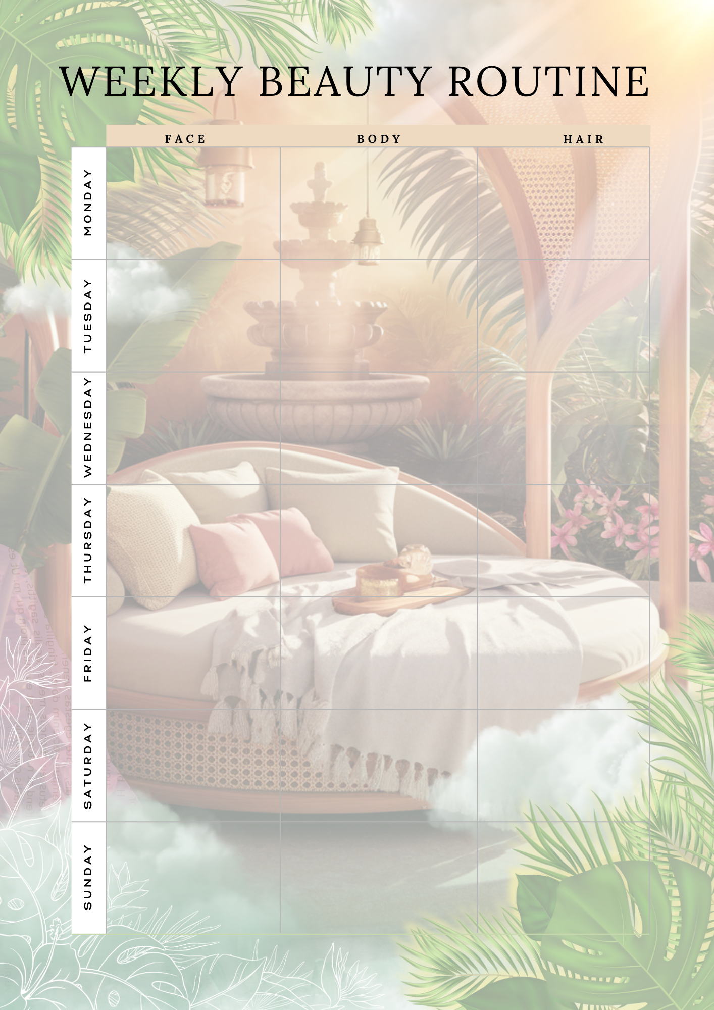 Self Care Planner (PLR)