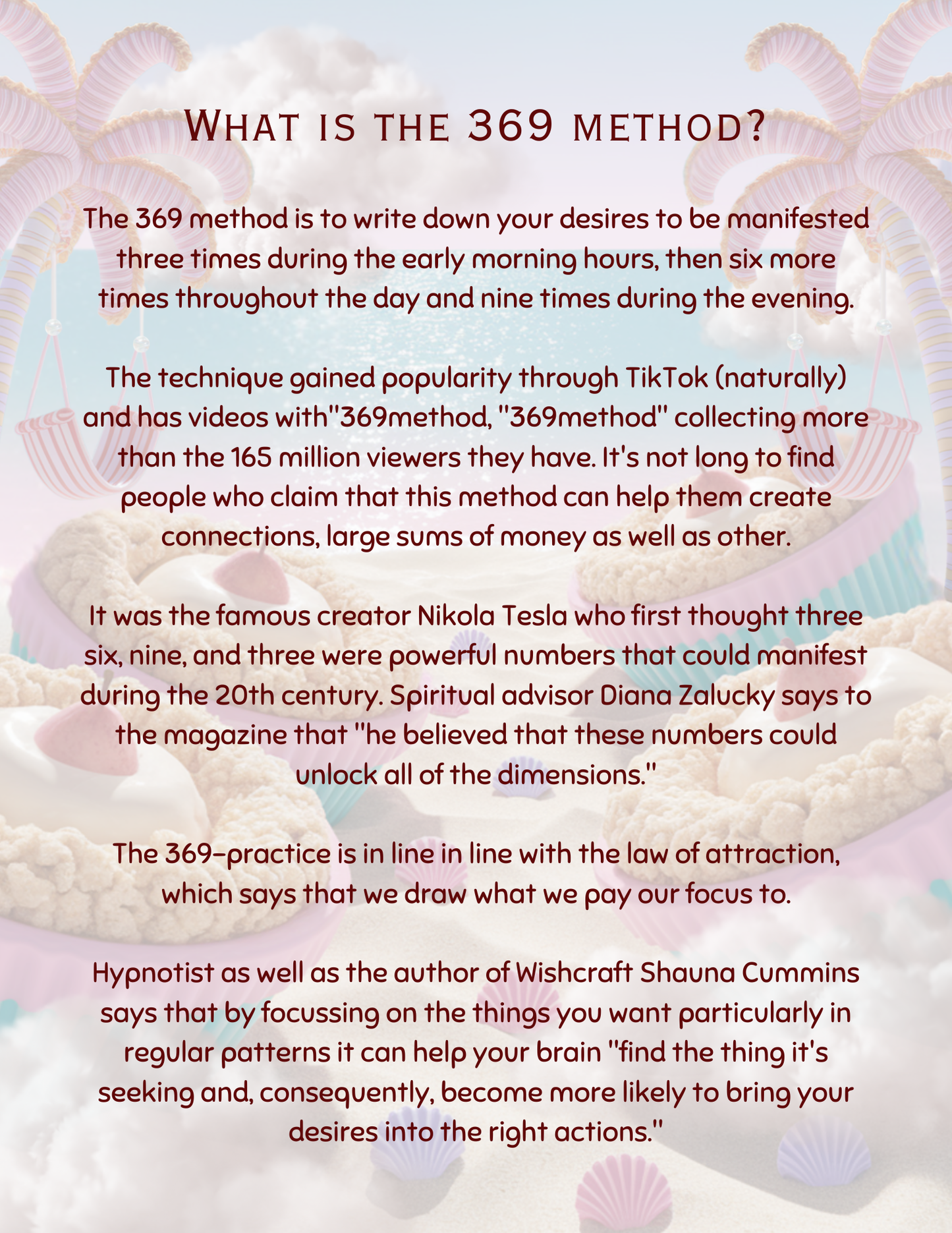 369 Manifestation Journal (PLR)