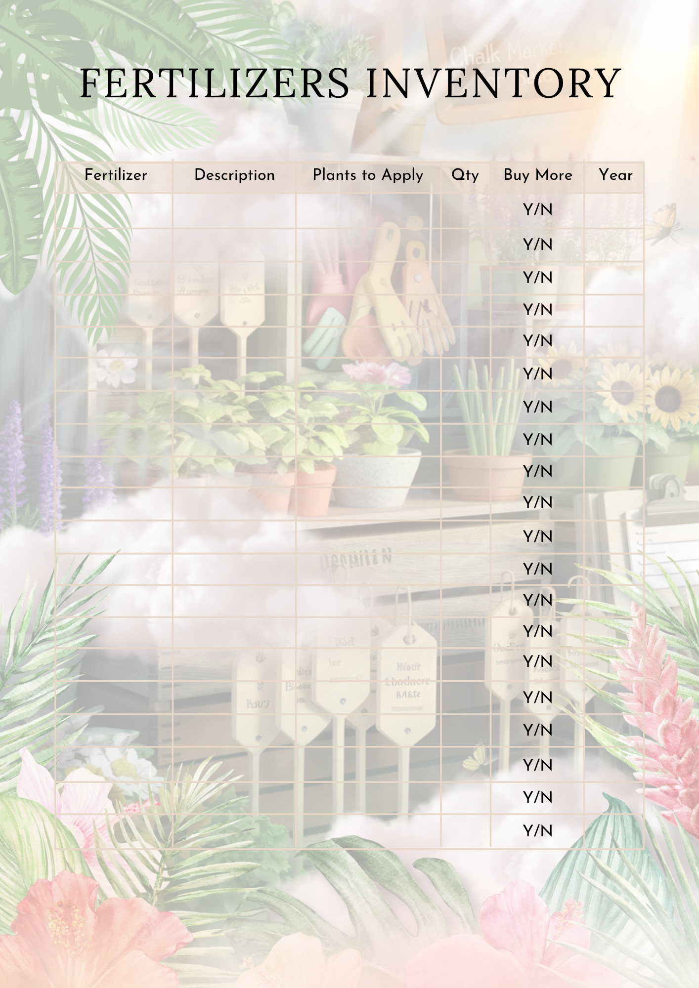 Garden Planner (PLR)