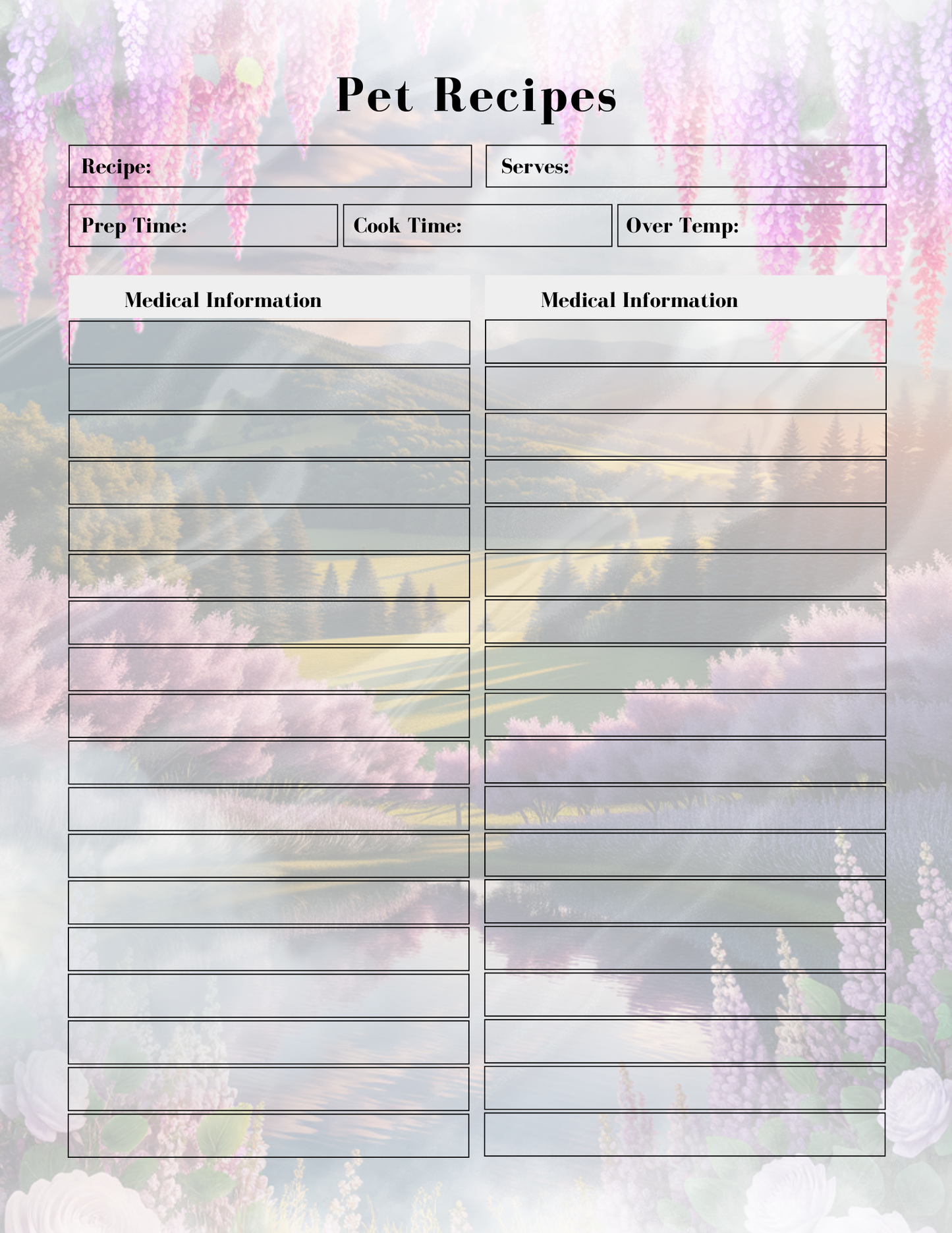 Pet Care Planner (PLR)