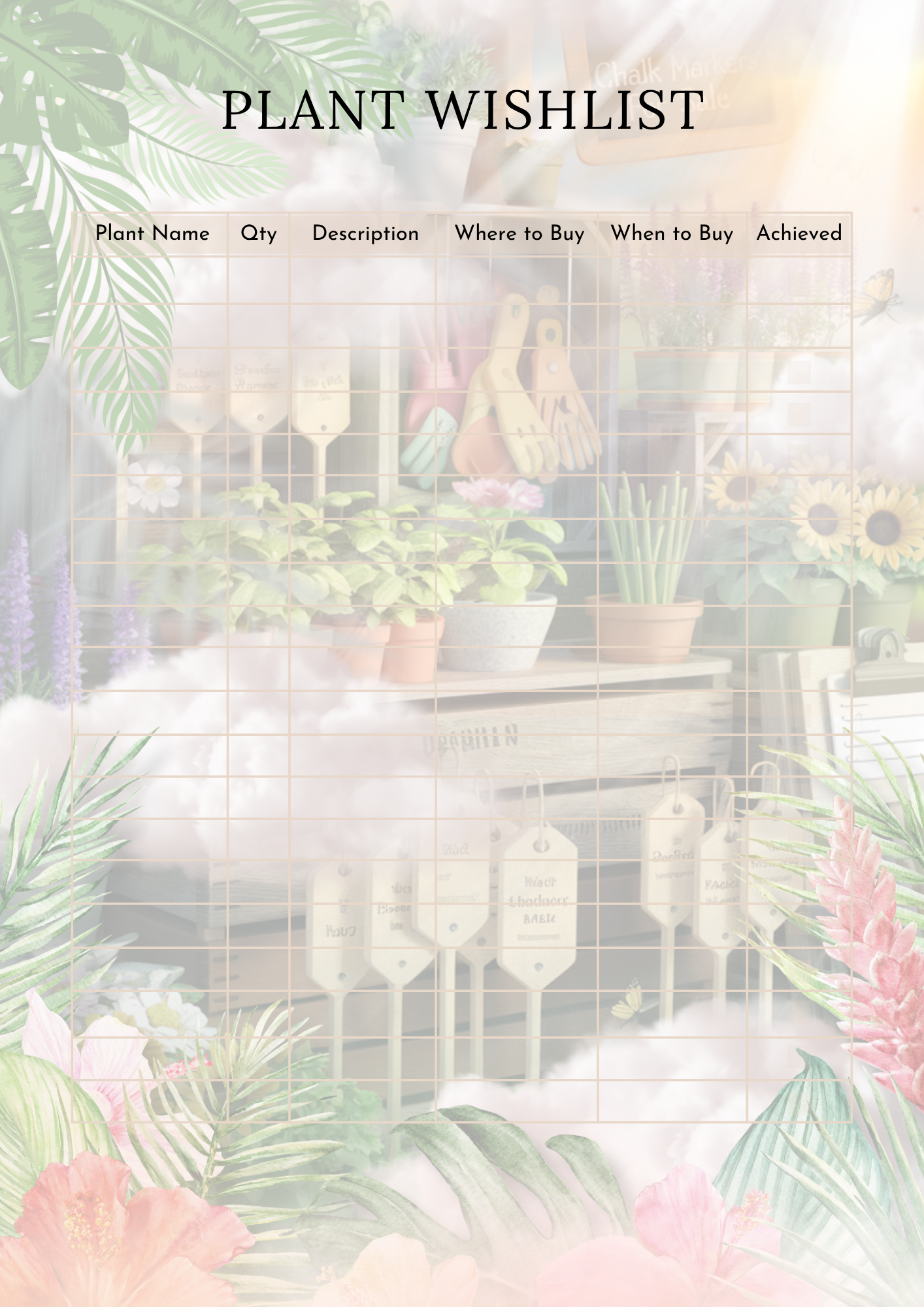 Garden Planner (PLR)