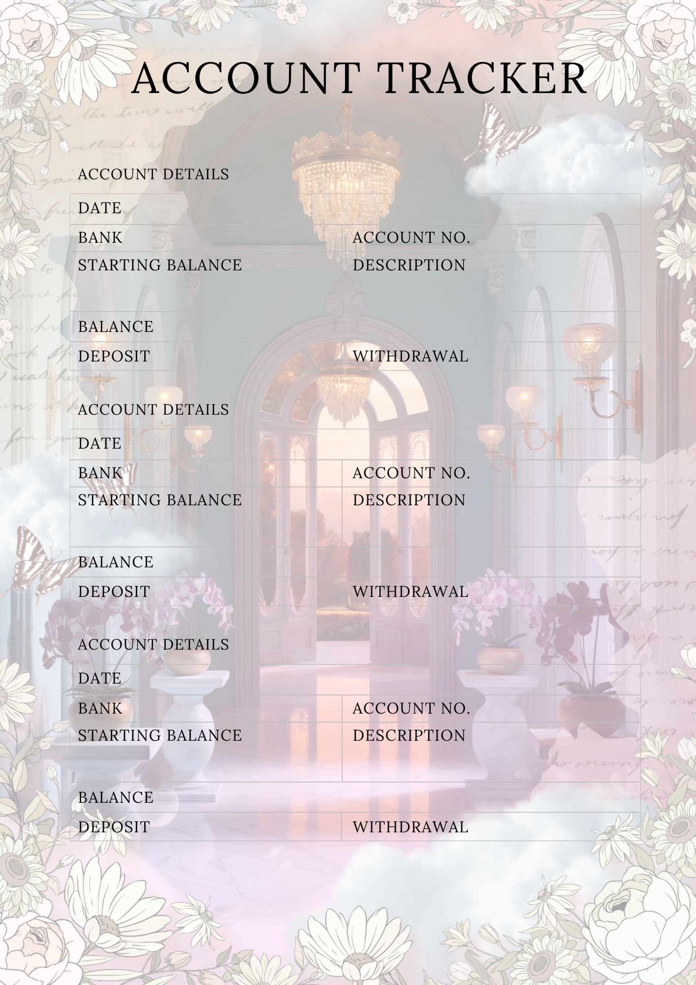 Household Management Planner (PLR)