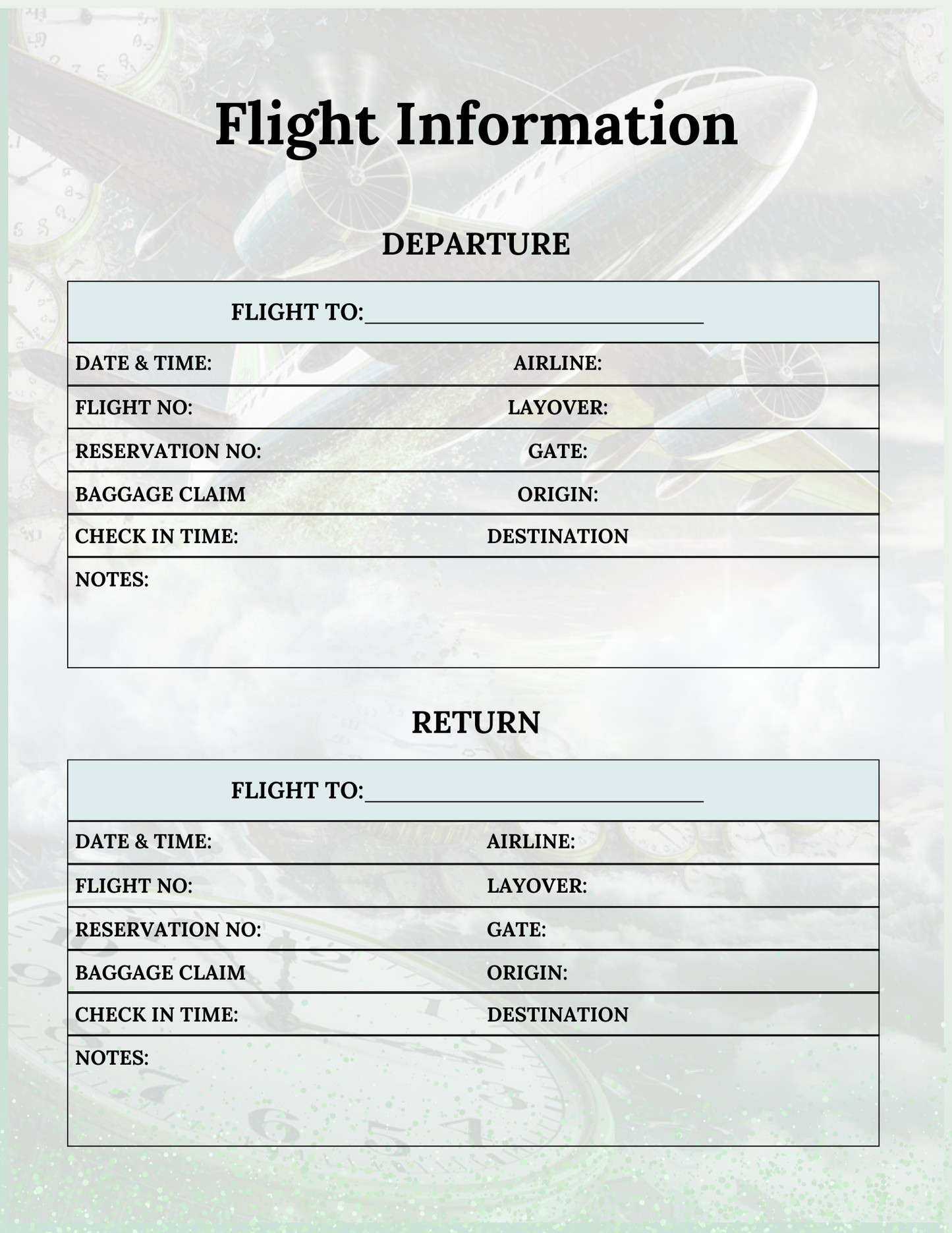 Travel Planner (PLR)