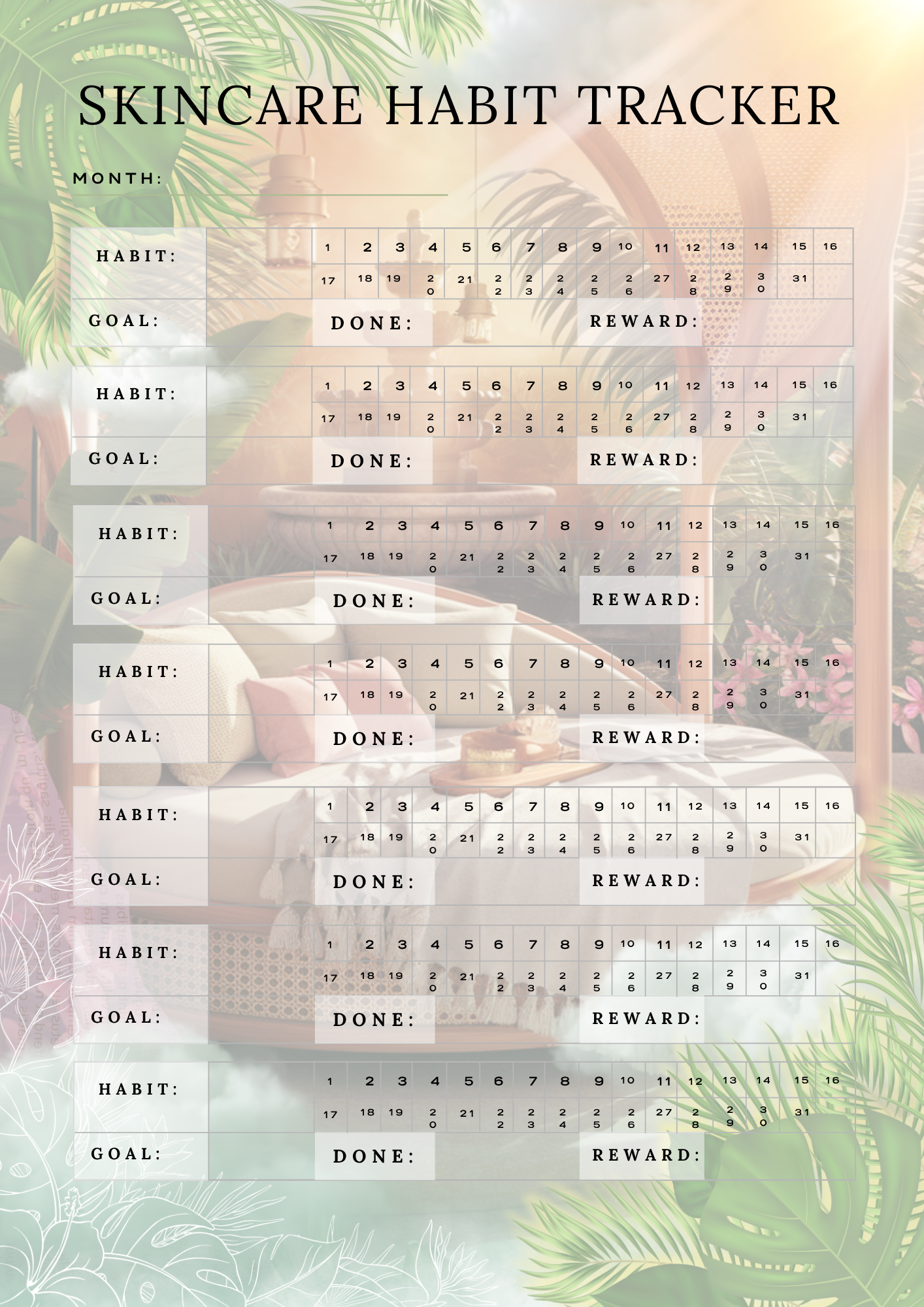 Self Care Planner (PLR)