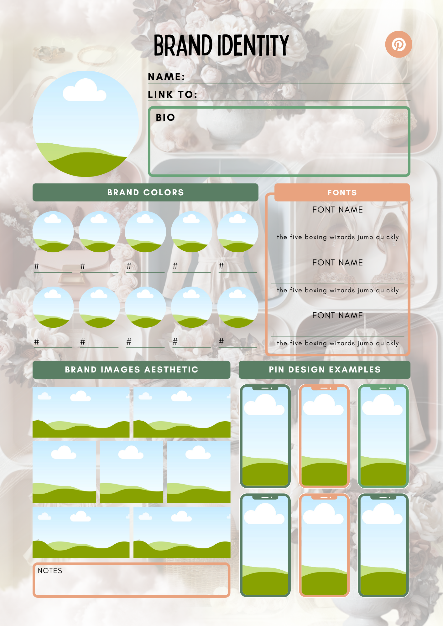 Pinterest Planner (PLR)