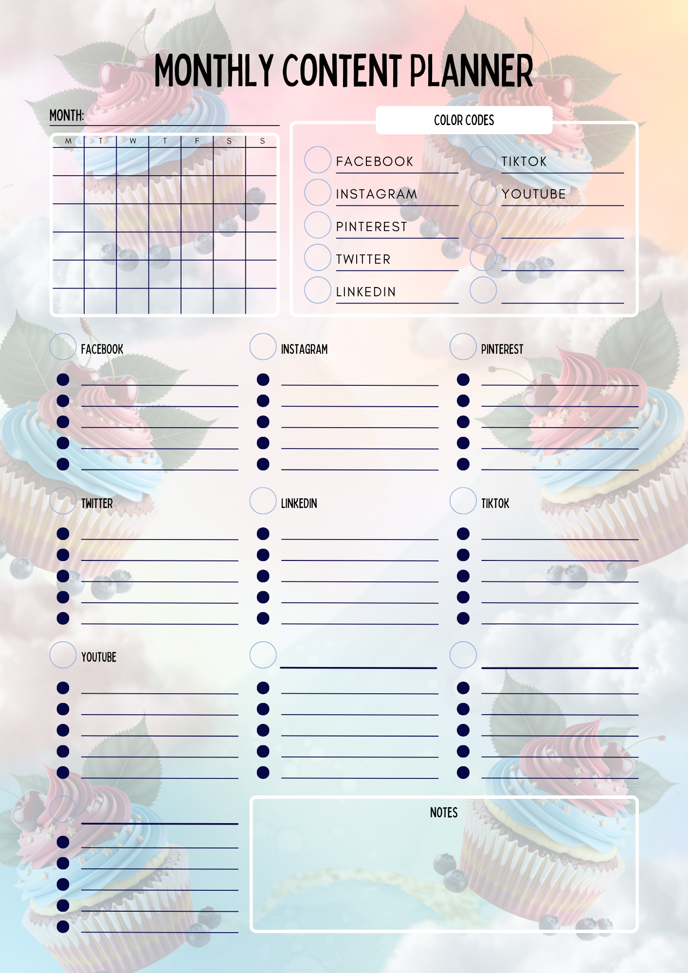 Social Media Planner (PLR)