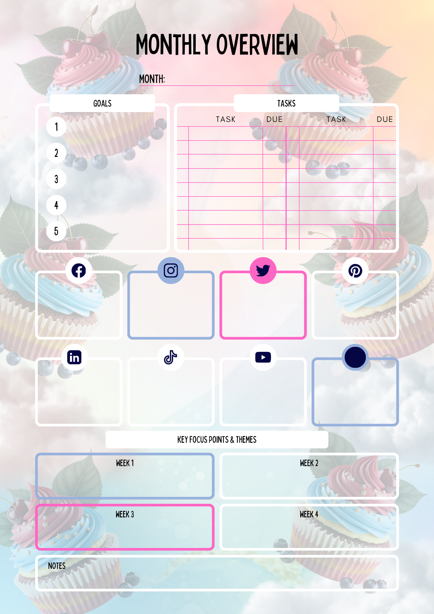 Social Media Planner (PLR)