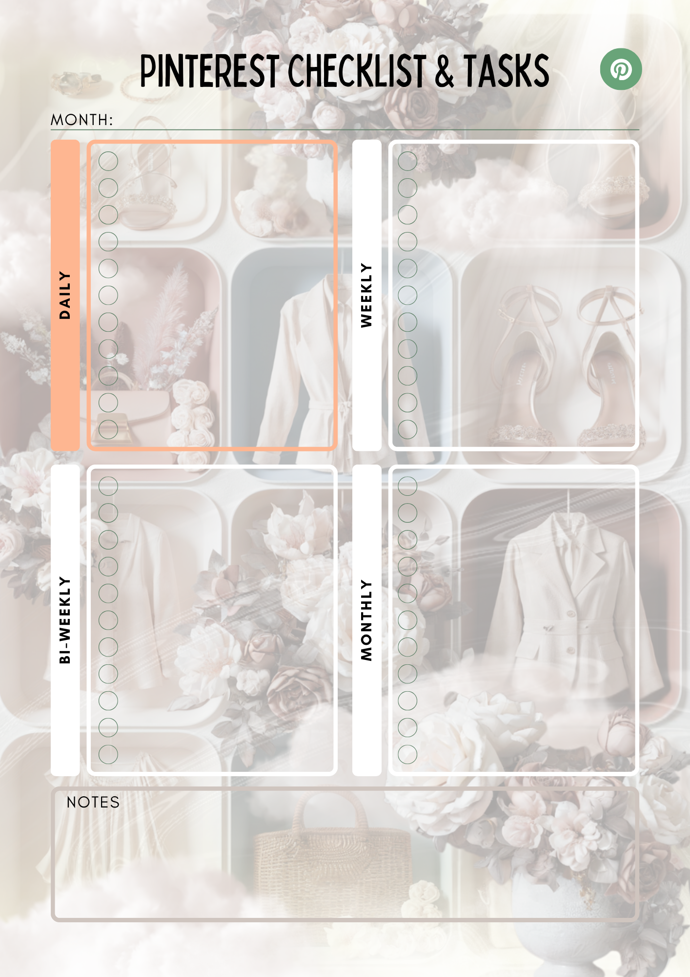 Pinterest Planner (PLR)