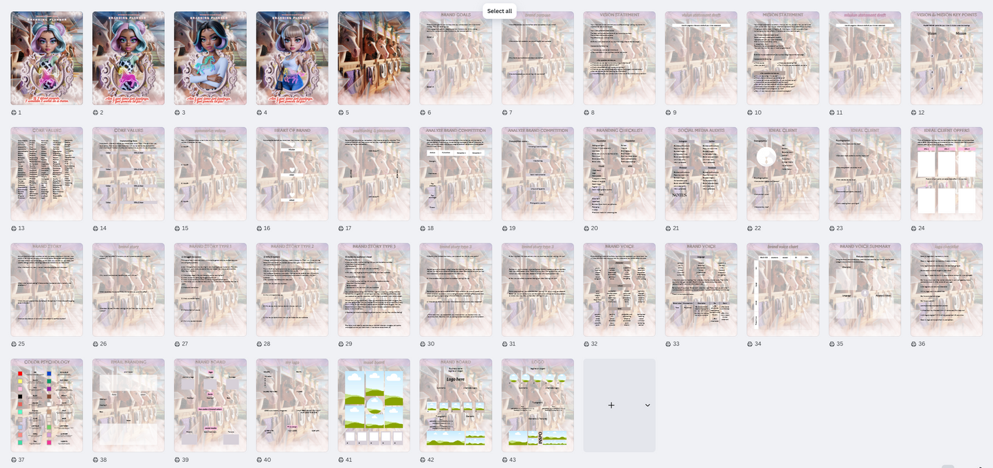 Branding Planner (PLR)