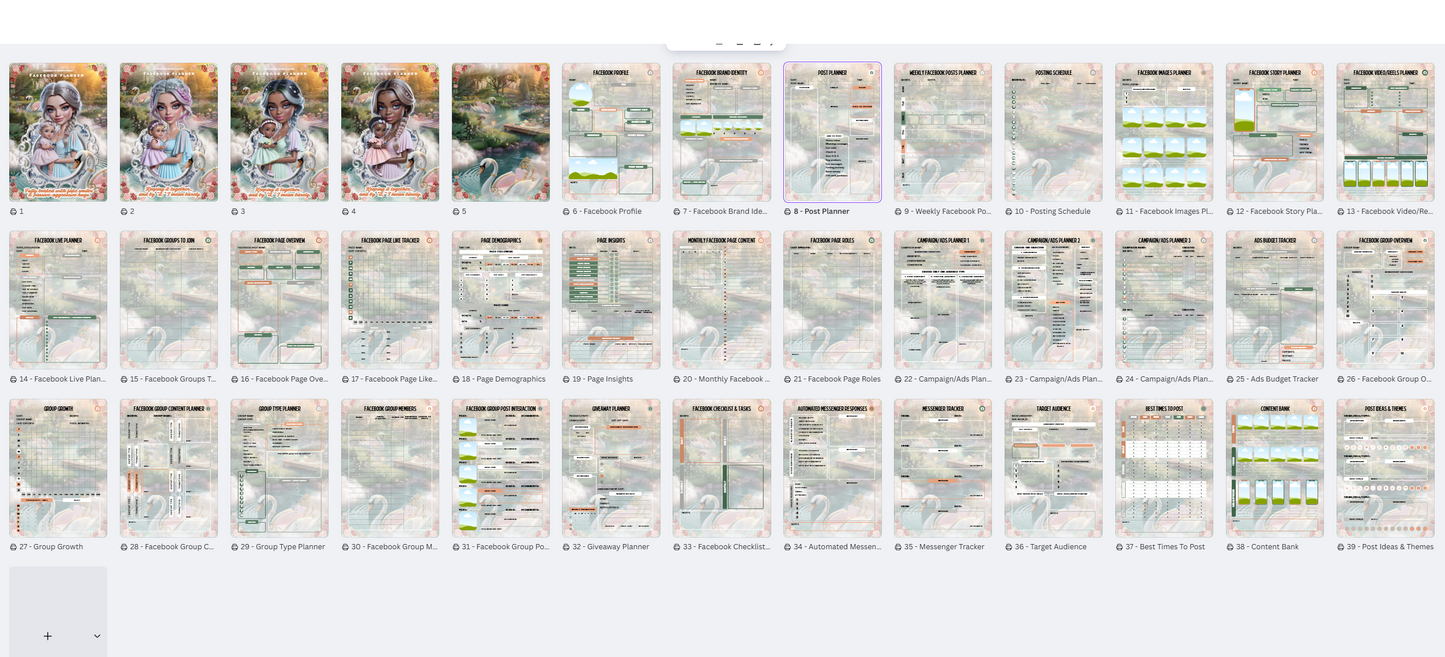 Facebook Planner (PLR)