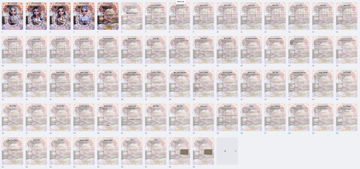 SAHM Ultimate Planner (PLR)