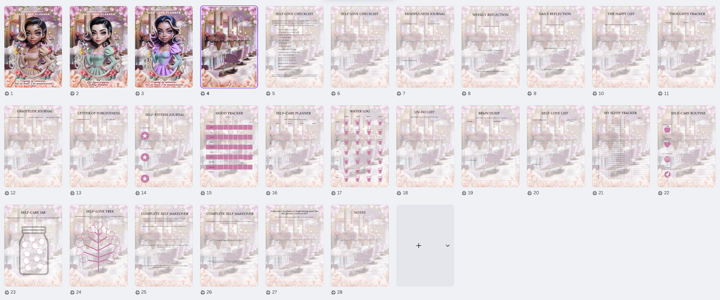 Self Love Planner (PLR)