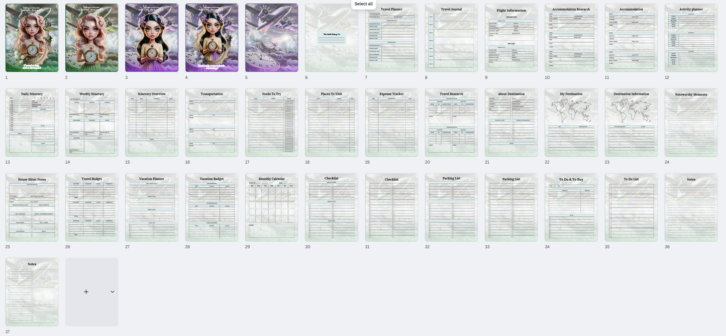 Travel Planner (PLR)