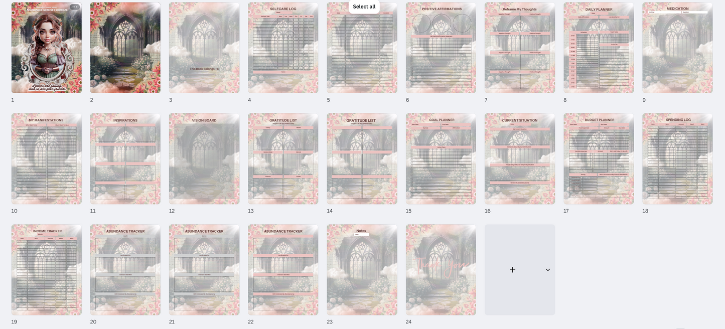 Abundance Mindset Journal (PLR)