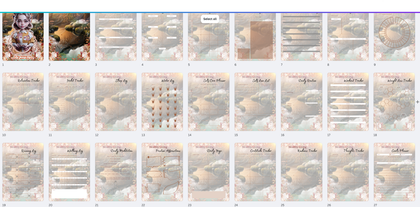 Healthy Living Journal (PLR)